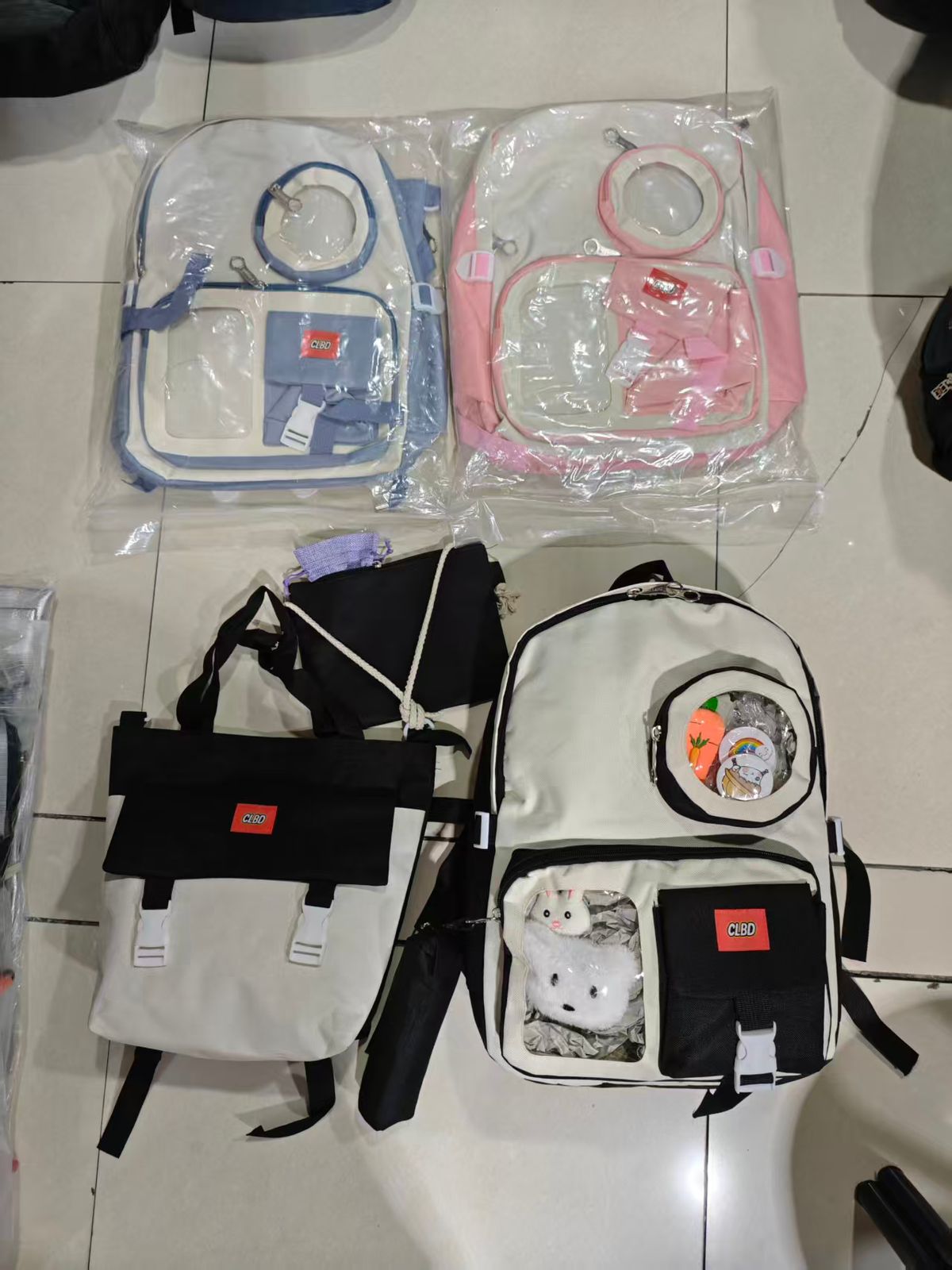 Cute girl school bags set💁♀️